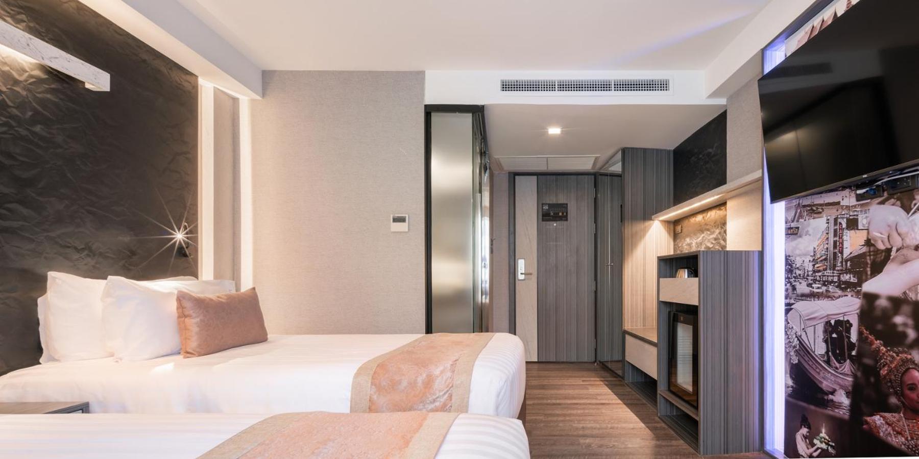 Aspira Gems Center Silom Hotell Bangkok Rom bilde