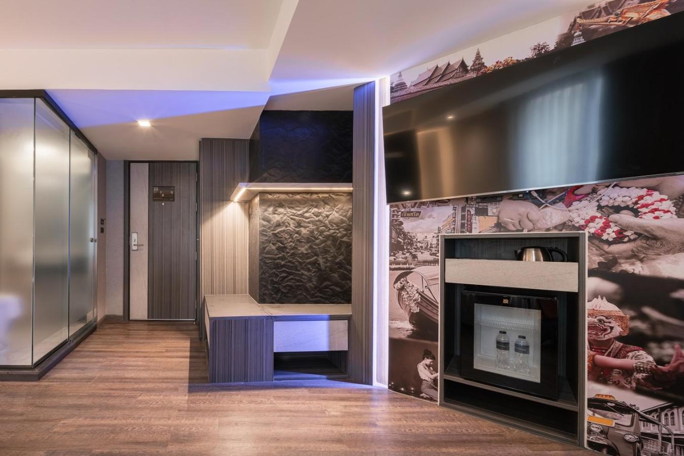 Aspira Gems Center Silom Hotell Bangkok Rom bilde